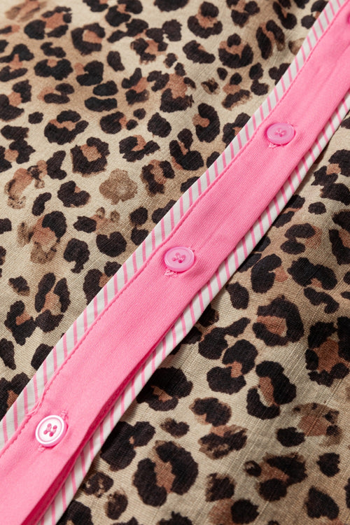 Leopard Short Sleeve Shirt