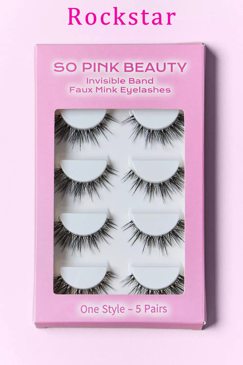 Faux Mink Eyelash Set in Boss Babe