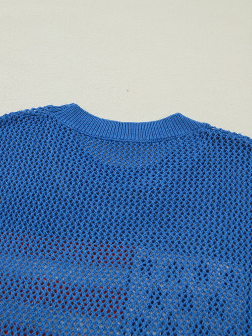 Flag Graphic Sweater Top