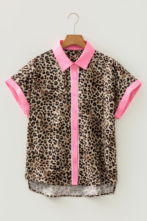 Leopard Short Sleeve Shirt