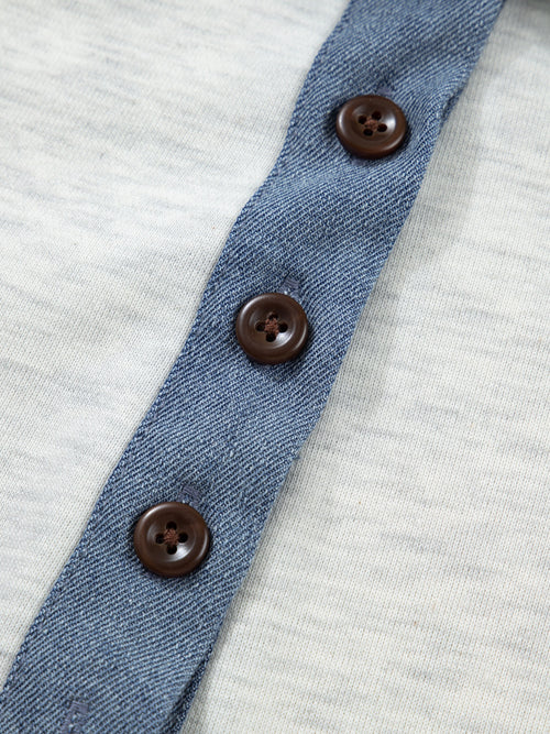 Contrast Trim Button Top