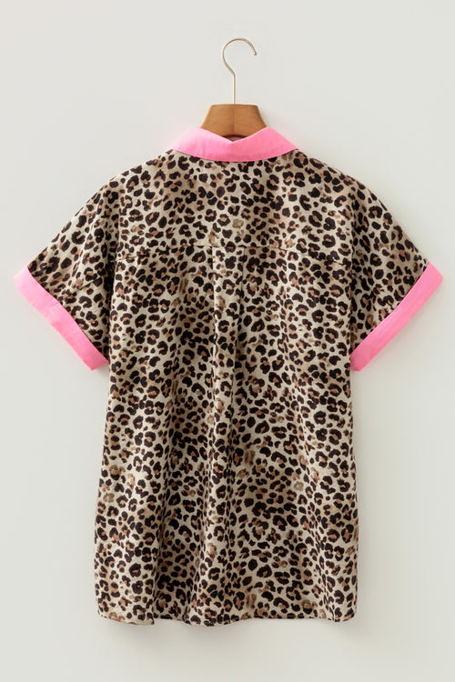 Leopard Short Sleeve Shirt