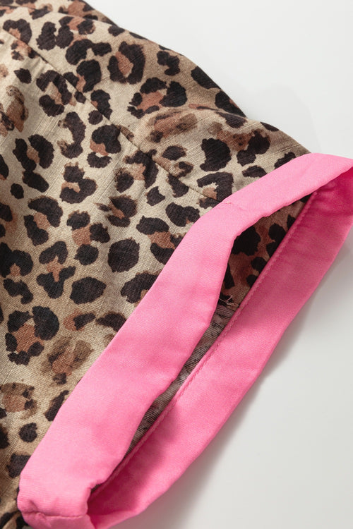 Leopard Short Sleeve Shirt