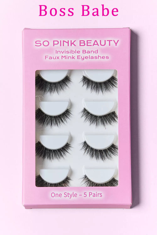 Faux Mink Eyelash Set