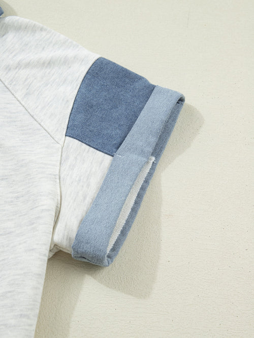 Contrast Trim Button Top